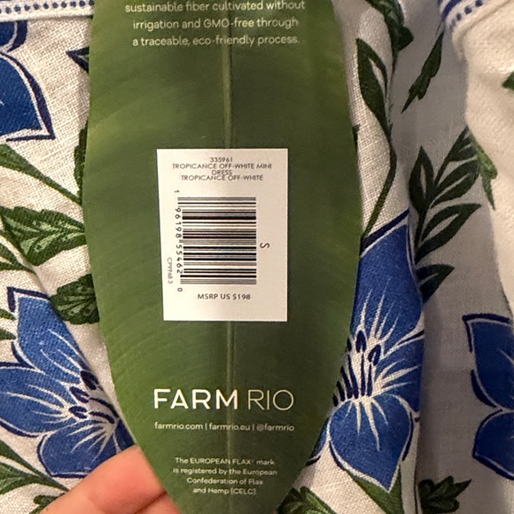 Farm Rio floral mini Dress - Picture 3 of 5